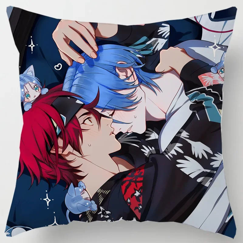 Axyaa SK8 Reki Kyan Miya Langa Pillow Case - Home Decor Cartoon Throw Pillowcases