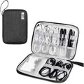 Axyaa Travel Electronics Organizer Bag - Cable Storage Holder and Accessory Case