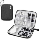 Axyaa Travel Electronics Organizer Bag - Cable Storage Holder and Accessory Case