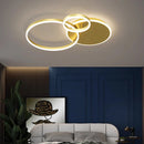 Axyaa LED Ceiling Lamp with Remote Dimming for Modern Home Decor