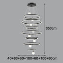Axyaa Nordic Stair Chandelier Living Dining Room Lights Indoor Lighting