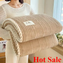 Axyaa Winter King Size Plaid Throw Blanket - Cozy Home Comforter