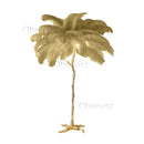 Axyaa Nordic Feather Floor Lamp: Luxury Ostrich Light for Live Broadcast Room