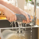 Axyaa Microfiber Face Towel Bathroom Washing Towel Kitchen Cleaning Cloth