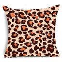 Axyaa Animal Print Throw Pillow Case Collection for Home Sofa Chair Decor