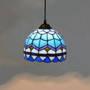 Axyaa French Glass Retro Restaurant Lamp - Japanese Bar Tea Room Pendant