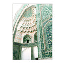 Morocco Mosque Door Canvas Print by Axyaa for Living Room Decor