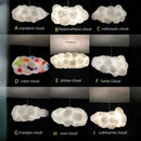 Axyaa Cloud Pendant Light: Versatile Silk Cotton LED Atmosphere Lamp for Home and Restaurant