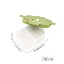 Axyaa 4 Grids Refrigerator Food Storage Box Kitchen Organizer