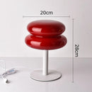 Axyaa Bauhaus Glass Table Lamp Dimming LED Desk Light