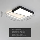 Axyaa Geometric LED Ceiling Light: Creative, Minimalist, Super Bright and Eye-Friendly