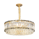 Axyaa Elegant Crystal Chandelier for Living Room Dining Bedroom Villa Luxe