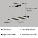 Axyaa Acrylic Oval LED Pendant Light for Home Decor Fixture