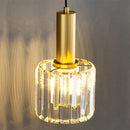 Axyaa Crystal LED Pendant Light Chandelier for Bedroom Kitchen Dining Room