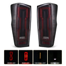 Axyaa LED Tail Lamps for Isuzu D-Max Pickup: Rear Running Brake Turn Signal Lights