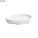 Axya Rock Texture Ceramic Dinner Plate Set