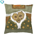 Nordic Print Cushion Cover 40x40cm by Axyaa for Car and Sofa Pillows