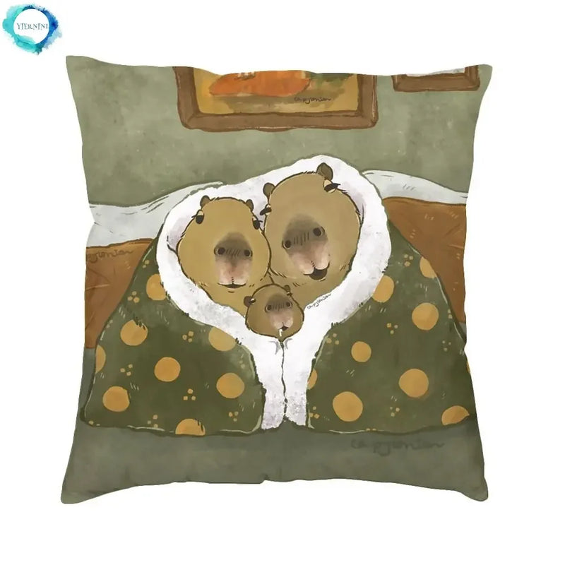Nordic Print Cushion Cover 40x40cm by Axyaa for Car and Sofa Pillows