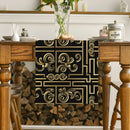 Axyaa Geometric Ethnic Patterns Table Runner - Holiday Room Decor