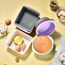Axyaa Silicone Cake Mold Set for DIY Baking and Bread Making
