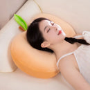 Axyaa Memory Cotton Cervical Spine Nap Pillow for Students, Ultra Soft and Supportive