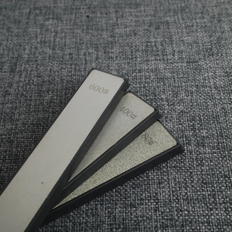Axya Grit Diamond Bars Knife Sharpener Whetstone System Professional Sharpening Stone