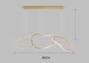 Axyaa LED Chandeliers for Modern Home Decor and Indoor Living Room Lighting