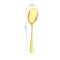 Axyaa Golden Stainless Steel Large Rice Shovel - Kitchen Tableware Spoon