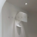 Axyaa LED Resin Fabric Wall Lamp for Porch Bedroom Living Room Hotel