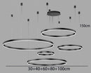 Axyaa Nordic Stair Chandelier, Living Room Pendant Lights, Indoor Ceiling Lighting