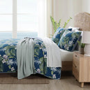 King Quilt Set, Reversible Cotton Bedding & Shams by Axyaa - Medium Weight & Oeko-Tex Certified