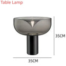 Axyaa Glass Pendant Light: Modern Nordic Table Lamp for Bedroom, Living Room, Restaurant.
