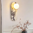 Axyaa Marble Glass LED Wall Light for Home Decor