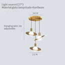 Axyaa Modern Planet Pendant Light | Creative Single Head Iron Lamp for Home Decor