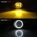 Axyaa Angel Eye Fog Light Nissan Altima Sylphy Versa X-Trail LED Daytime Running Lamp
