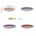 Axyaa Ceramic Steak Set: Large, Creative, Restaurant Plate Set