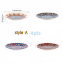 Axyaa Ceramic Steak Set: Large, Creative, Restaurant Plate Set