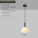 Axyaa LED Fabric Lampshade Chandelier for Home Decor Lighting