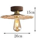 Axyaa Nordic Smart LED Ceiling Light for Home Decor, Dimmable Indoor Lamparas