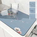 Flower Peony Drying Mat by Axyaa: Absorbent & Anti-Slip Table Mat for Cups & Decor