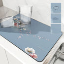 Flower Peony Drying Mat by Axyaa: Absorbent & Anti-Slip Table Mat for Cups & Decor