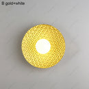 Axyaa Metal Wall Light: Modern Luxury Art Decor Lighting for Living Room