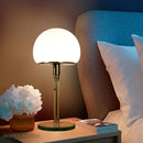 Axyaa Nordic Glass Lampshade Table Lamp