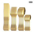 Axyaa Palace Series Stainless Steel Gold Tableware Set for Home, Hotel, Restaurant