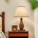 Axyaa Solid Wood Floor Lamp Japanese Retro Style LED Lighting Fixture
