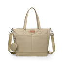 Axyaa Nappy Shoulder Bag: Large Capacity Waterproof Diaper Bag for Stylish Moms