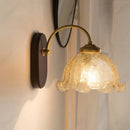 Axyaa LED Glass Wall Lamp | Retro Bedroom Living Room Decor Light