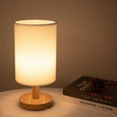 Nordic Girlish Wood & Metal Table Lamp for Bedside, Dimmable Warm Light