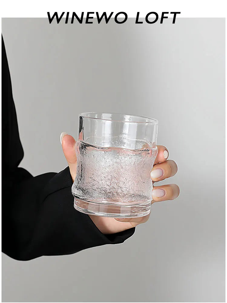 Axya Whisky Glass Cup Set | Japanese Style Beer Mug | Premium Handmade Ice Cup
