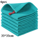 Axyaa Ultra Soft Microfiber Kitchen Dishcloth - Absorbent & Thick Magic Cleaning Towel